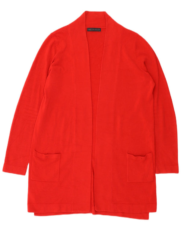 Marks & Spencer Pull cardigan ouvert long pour femme UK 16 Large Rouge