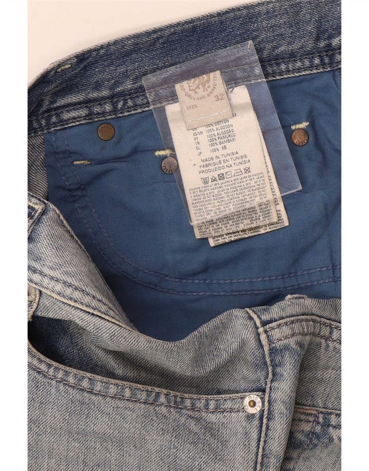 Diesel Jean Court W32 L24 Bleu Coton Homme
