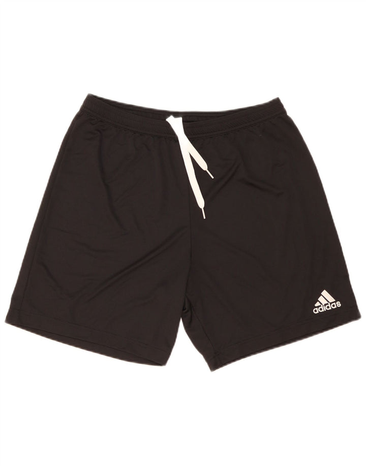 Adidas Short de sport Aeroready pour hommes, grand, noir, polyester