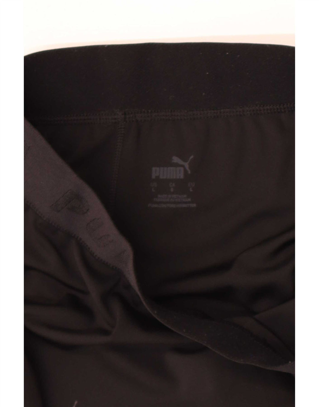 Puma Legging court graphique pour femme UK 16 Large Noir
