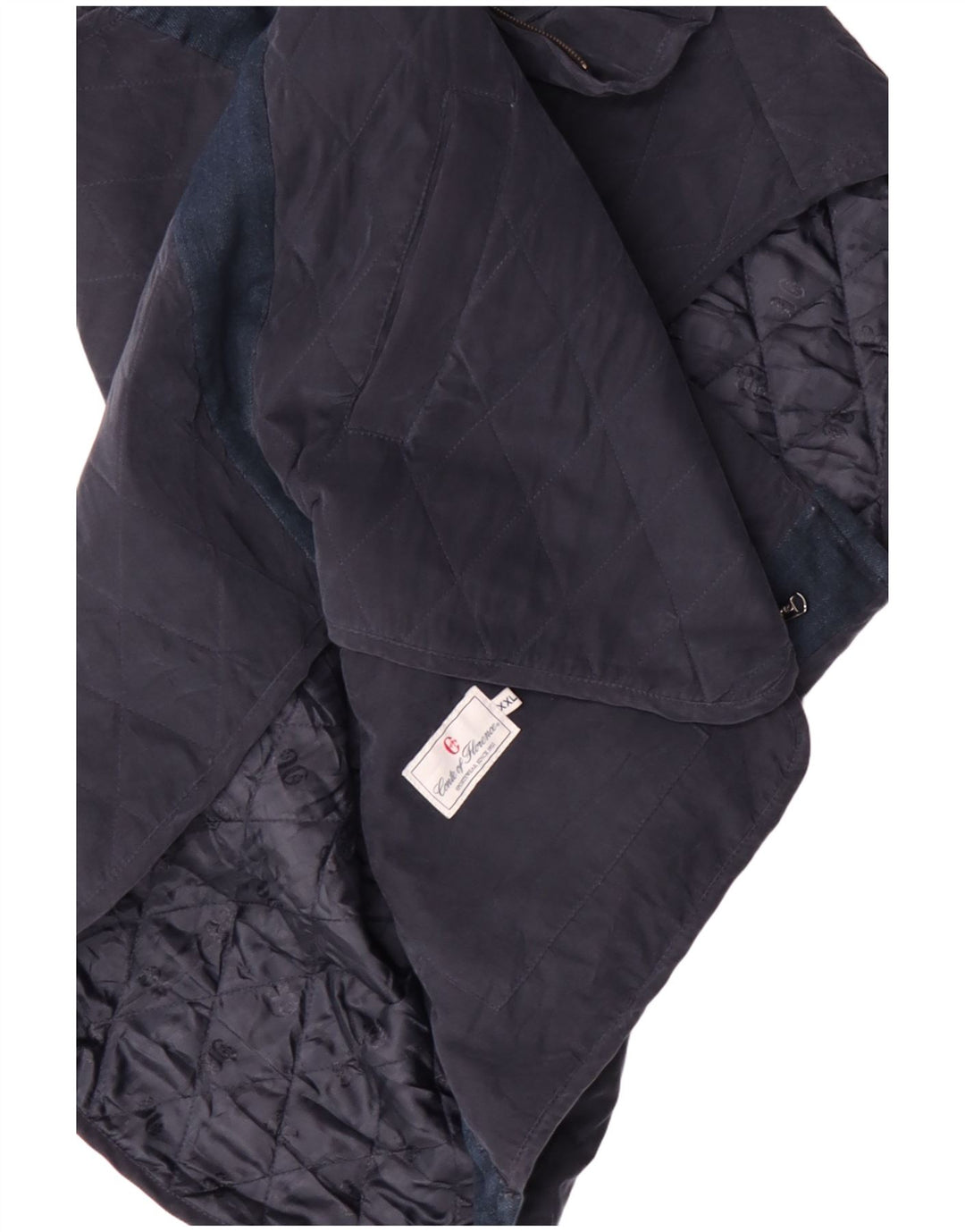 CONTE OF FLORENCE Gilet matelassé pour homme UK 44 2XL Bleu marine