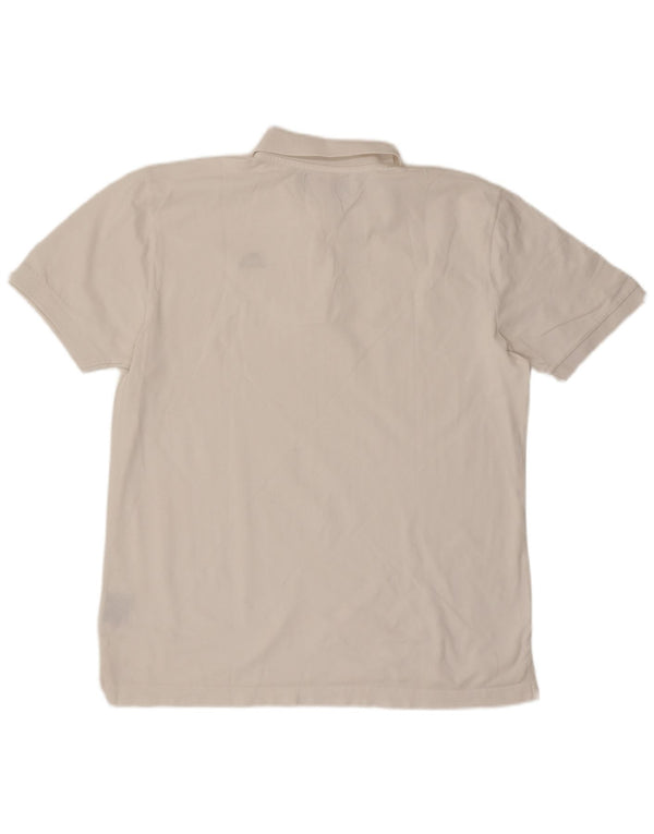 Kappa Polo Homme XL Blanc Coton