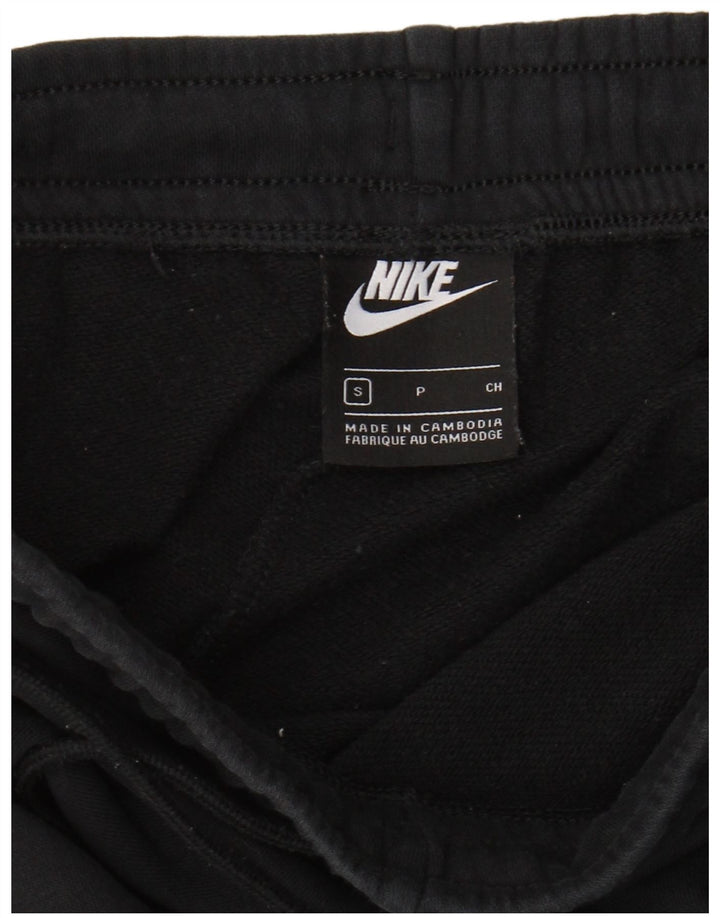 NIKE Womens Tracksuit Trousers Joggers UK 10 Small  Black