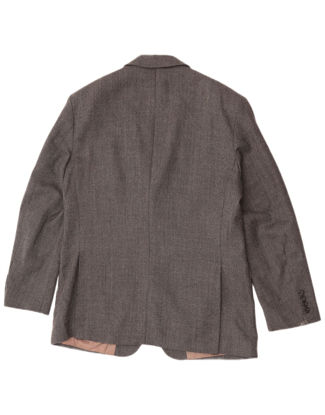 Marks & Spencer Veste blazer à 2 boutons pour homme UK 40 Gris moyen Laine vierge