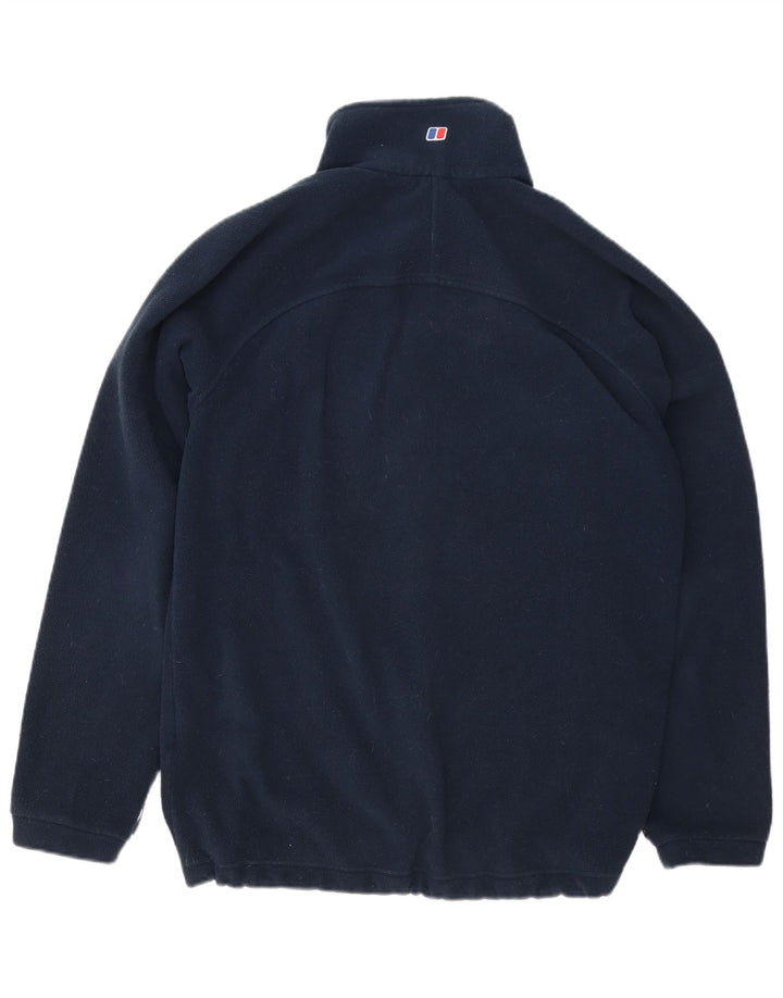 Berghaus Veste Polaire Homme UK 40 Large Bleu Marine Polyester