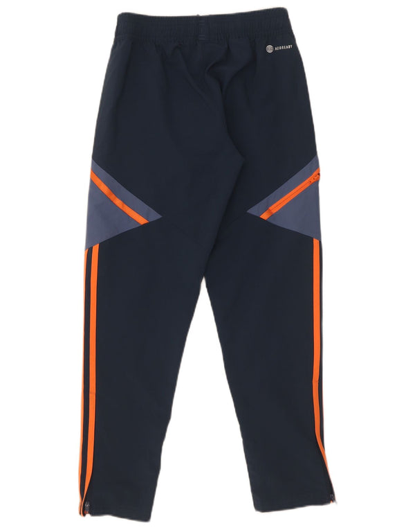 Adidas Pantalon de Survêtement Manchester United Garçon 9-10 Ans Bleu Marine