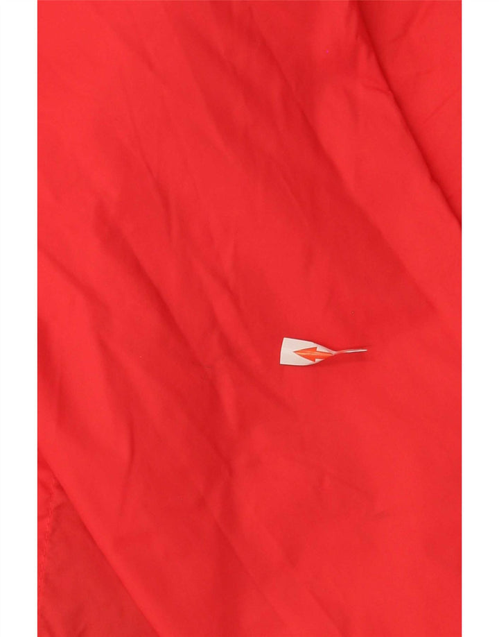 Columbia Veste de Pluie Femme UK 14 Medium Rouge Nylon