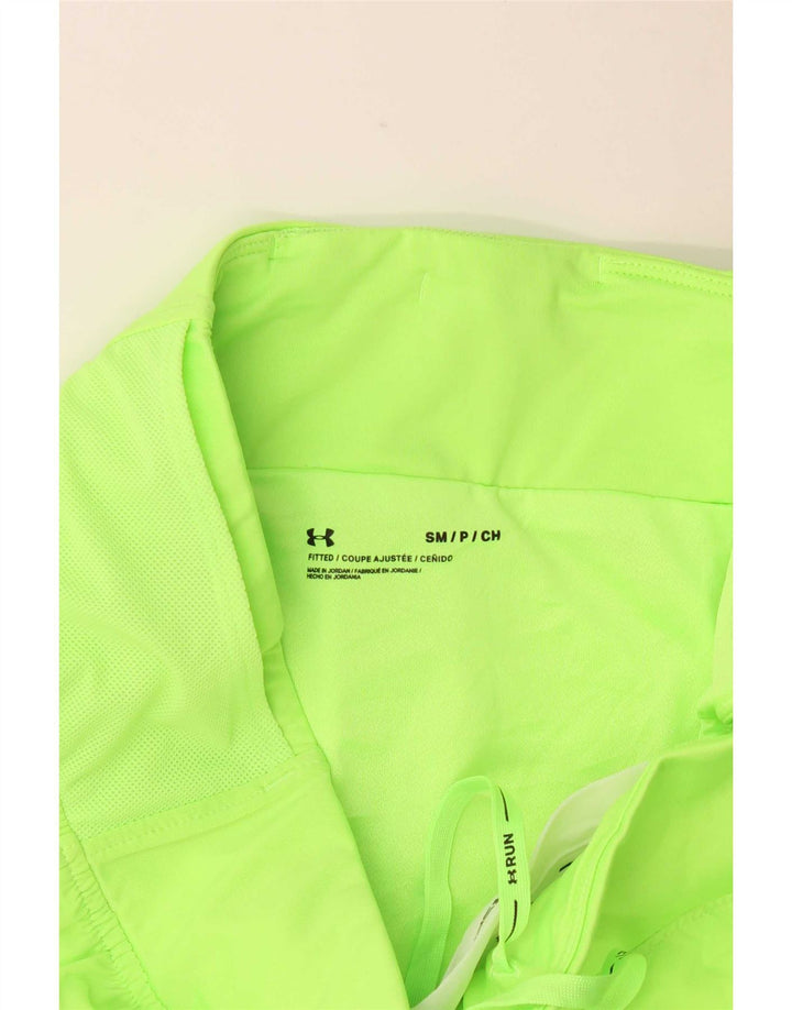 Under Armour Short de sport pour femme UK 8 Small Vert