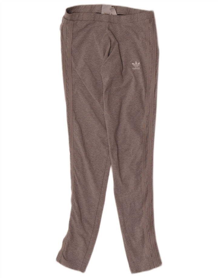Adidas Leggings Femme UK 8 Petit Gris
