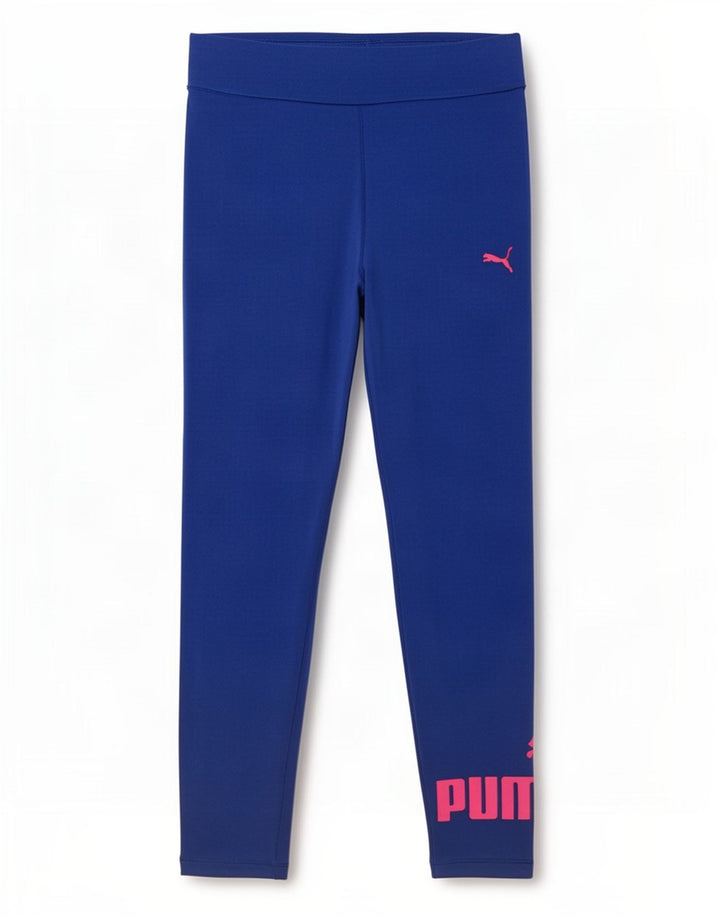 Puma Legging graphique pour femme UK 12 Bleu moyen