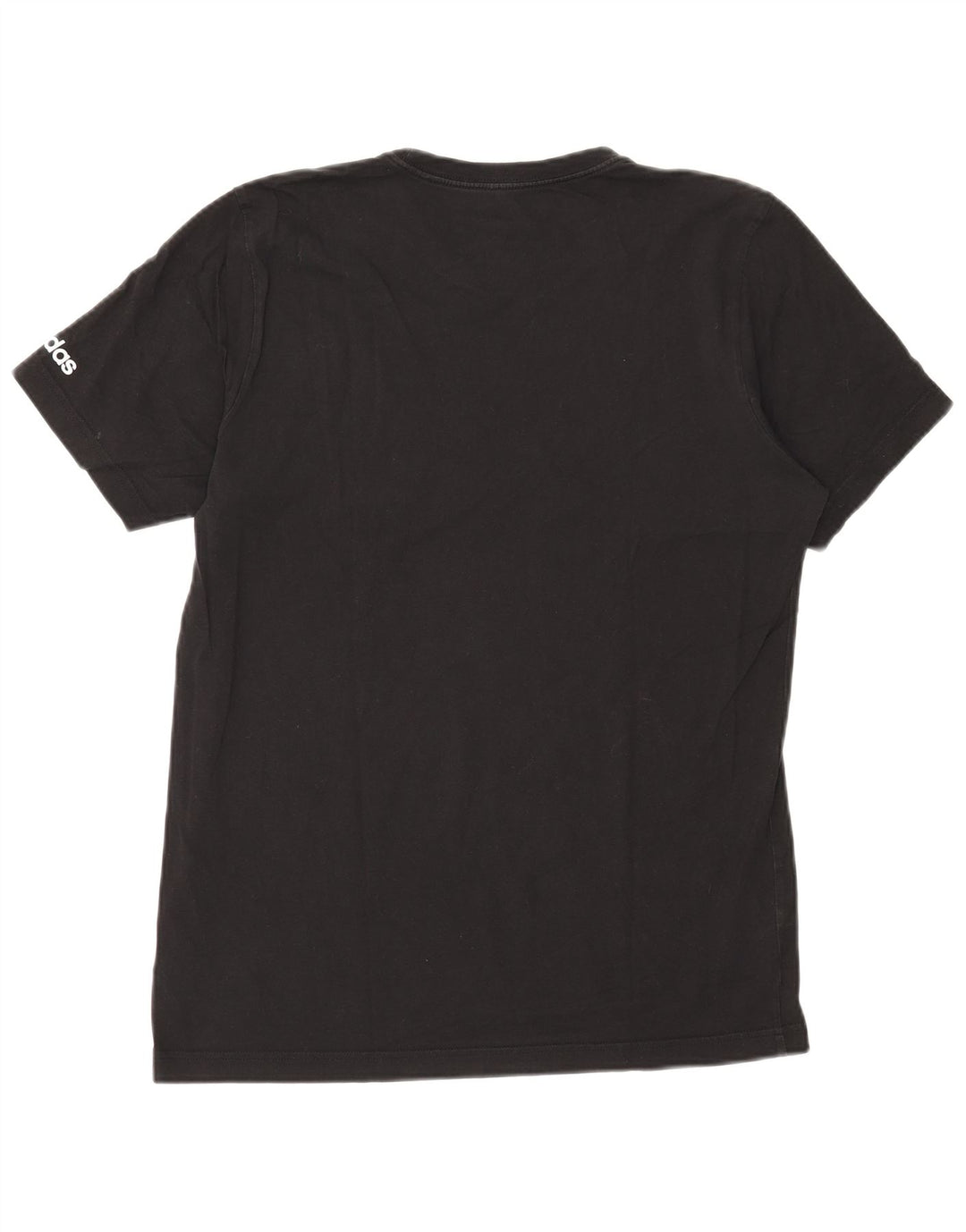 Adidas T-shirt graphique pour homme en coton noir moyen