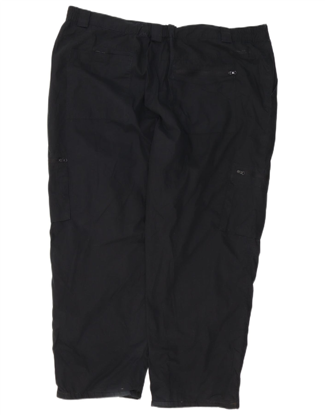 MOUNTAIN WAREHOUSE Pantalon Cargo Droit Homme W44 L27 Noir Polyester