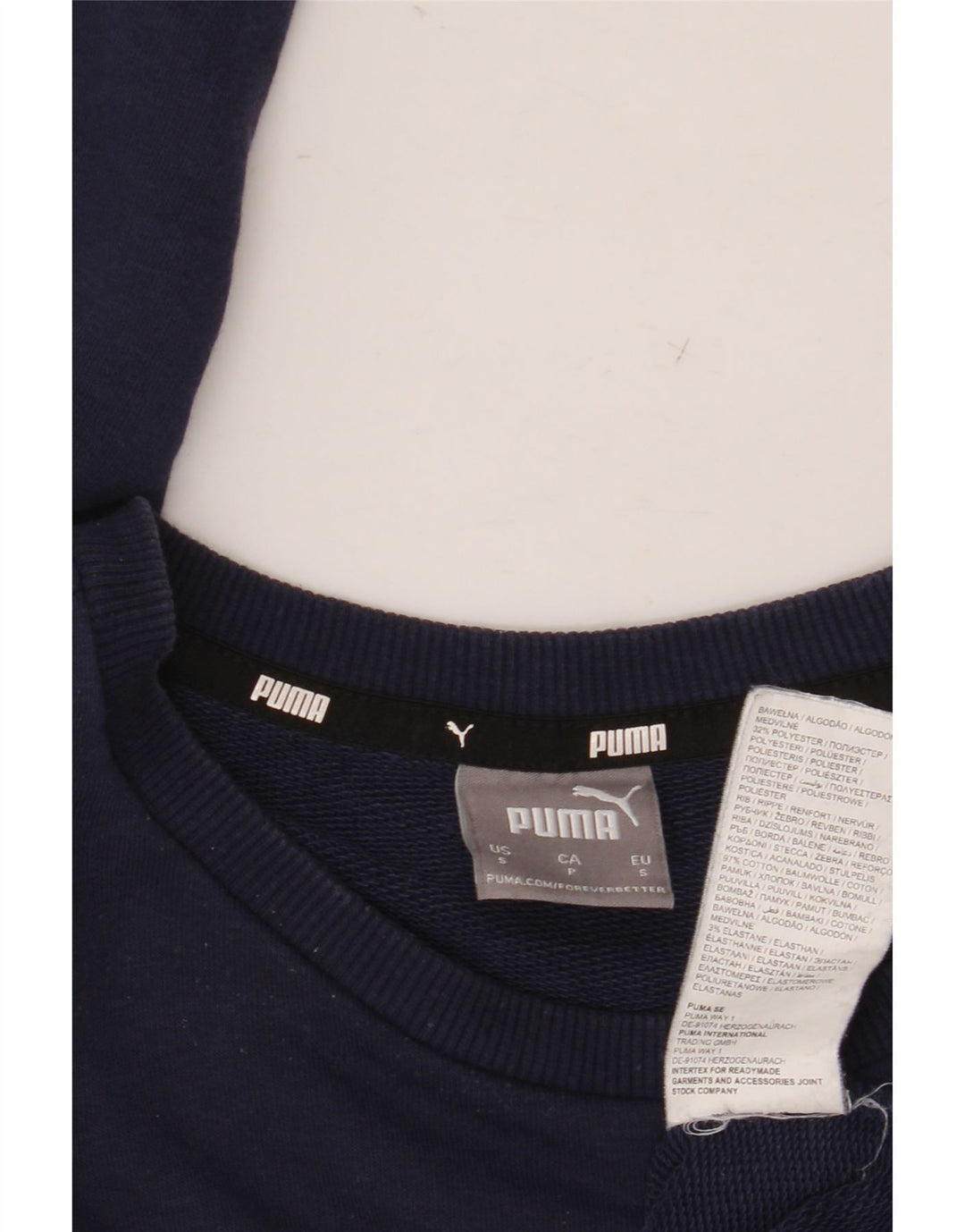 Adidas Sweat-shirt graphique pour homme en coton bleu marine Taille S