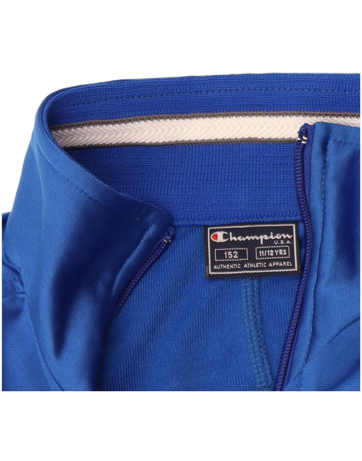 CHAMPION Veste de Survêtement Graphique Garçon 11-12 ans Bleu Polyester