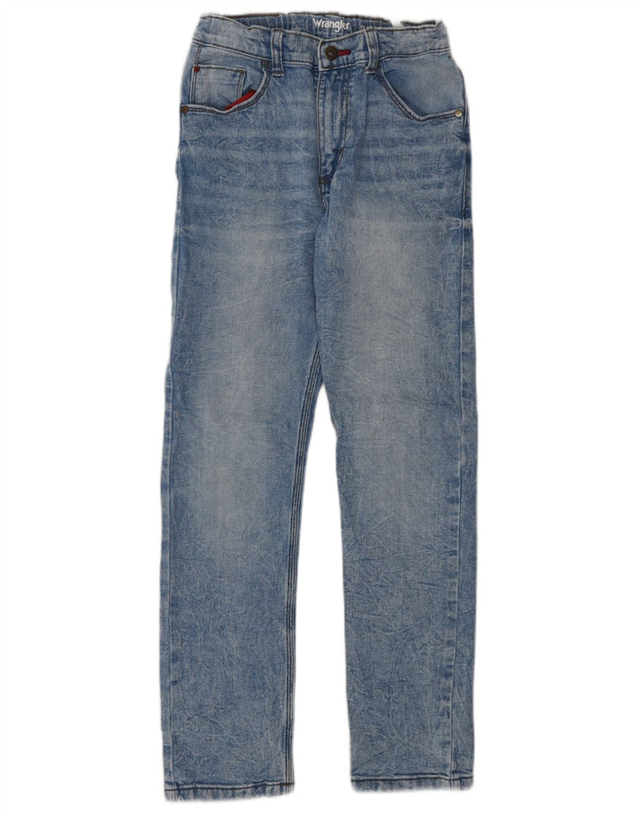 Wrangler Jean Slim Garçon 7-8 Ans W26 L28 Bleu