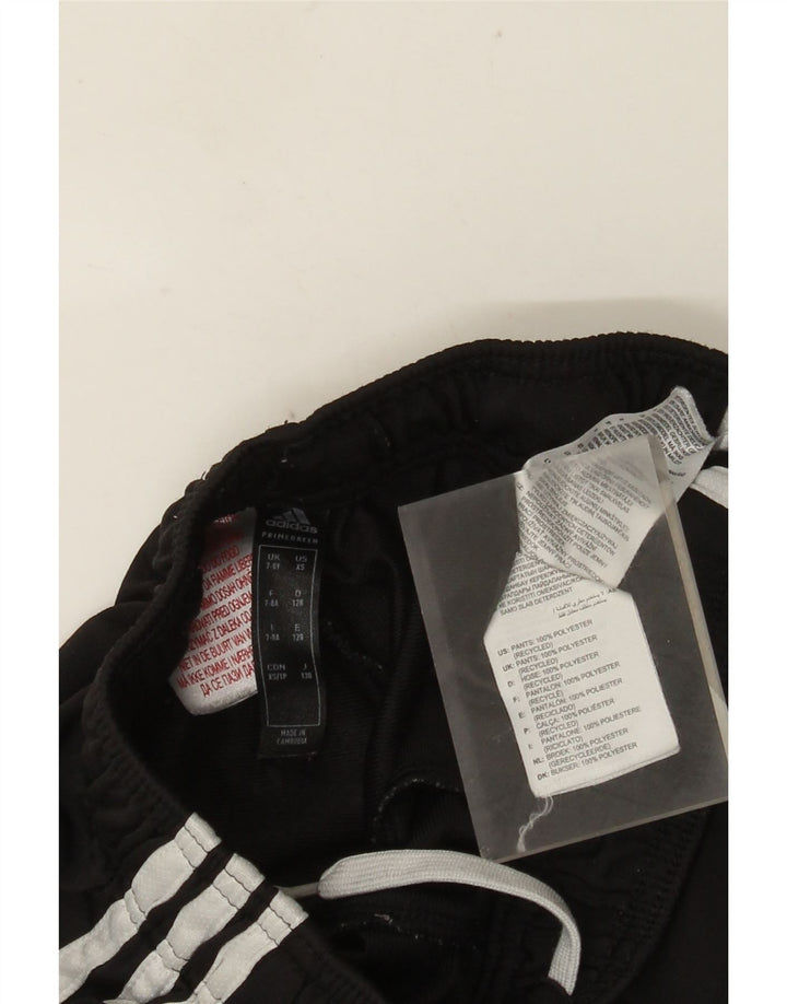 ADIDAS Pantalon de survêtement garçon Joggers 7-8 ans Noir Polyester