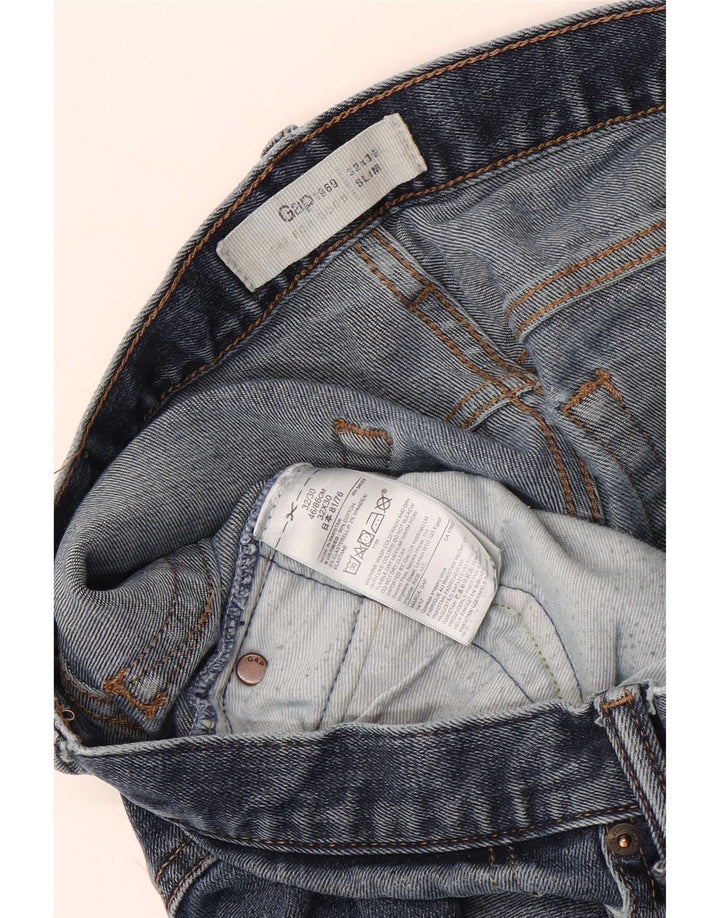 Gap Jean Slim Femme W32 L30 Bleu Coton