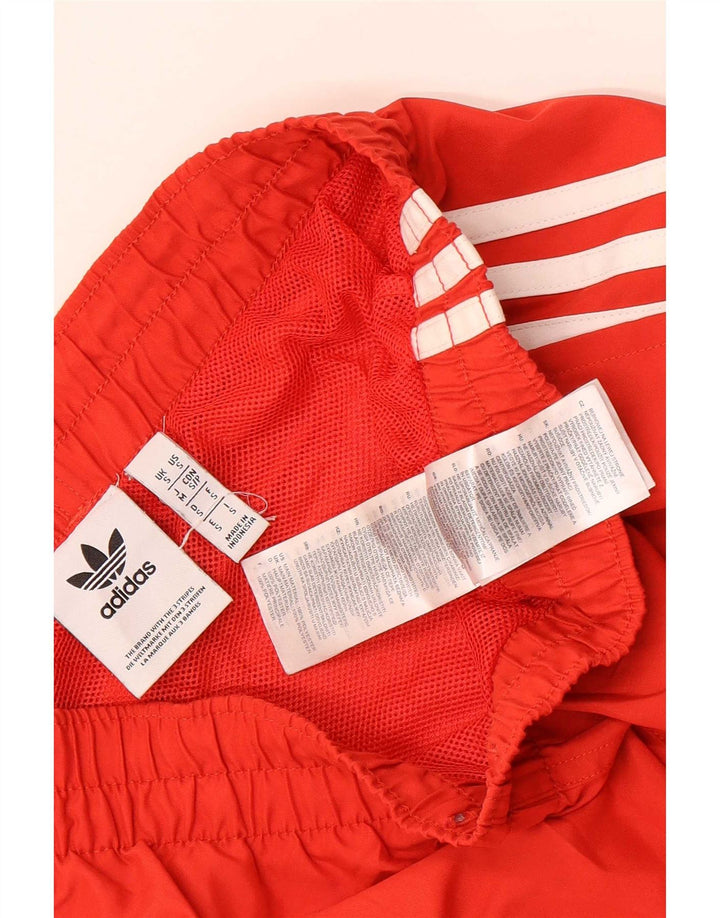 Adidas Short de sport pour homme Petit Rouge Polyester
