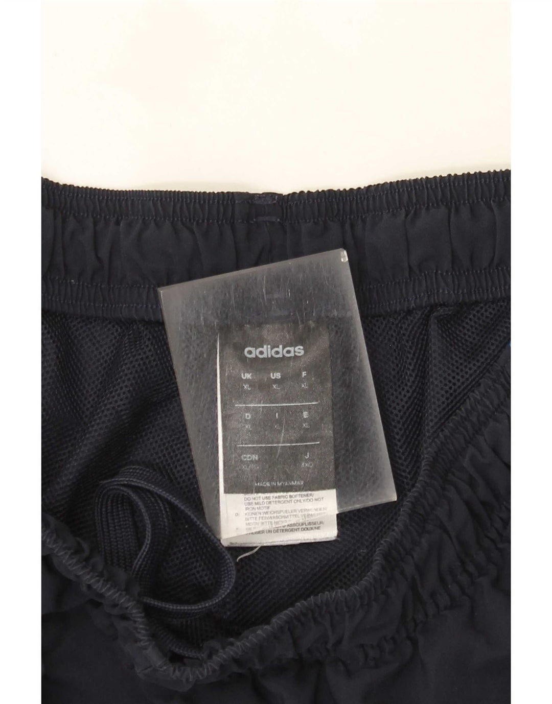 Adidas Short de sport pour homme XL Bleu marine Polyester