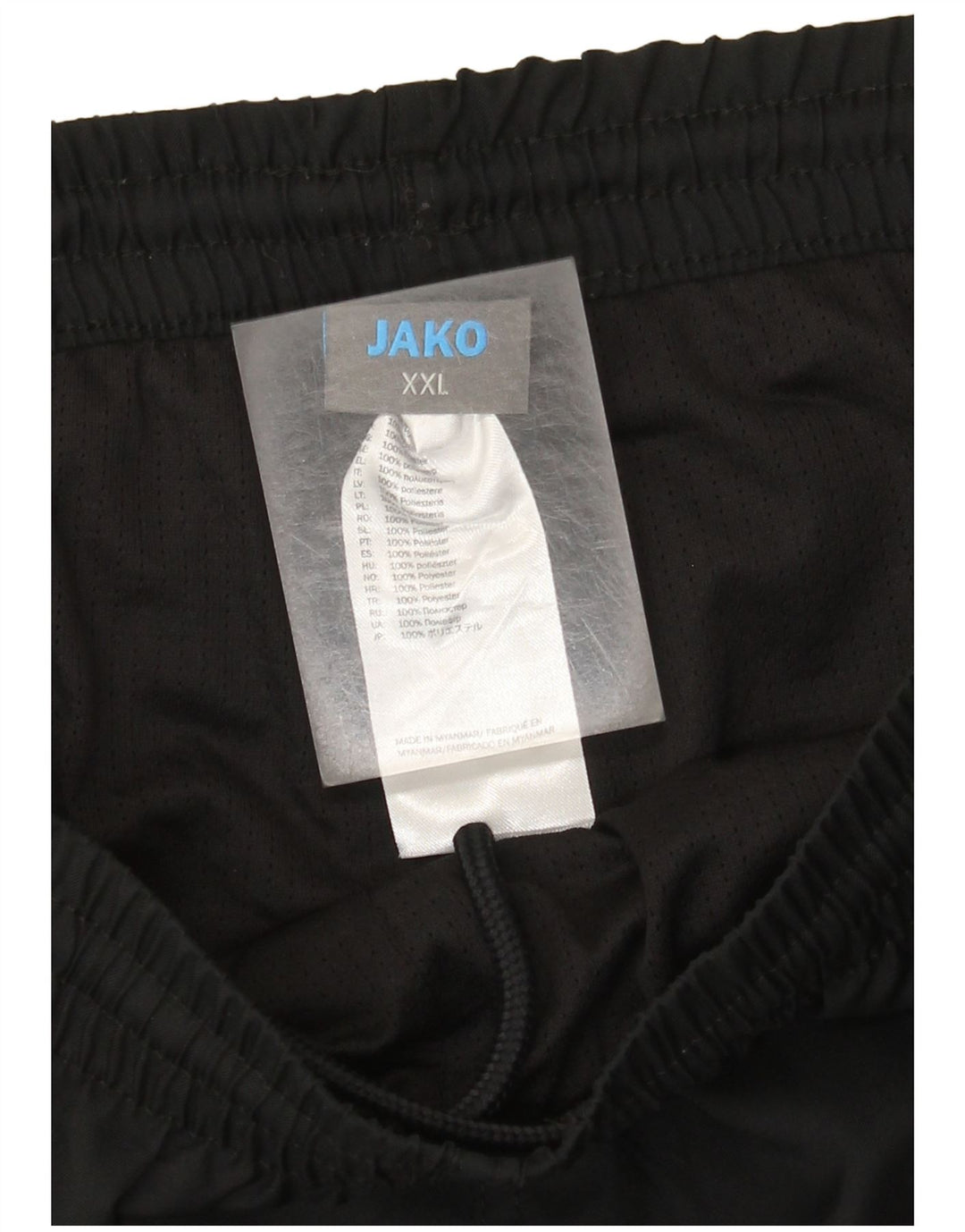Jako Pantalon de survêtement pour homme 2XL W42 L32 Noir Polyester