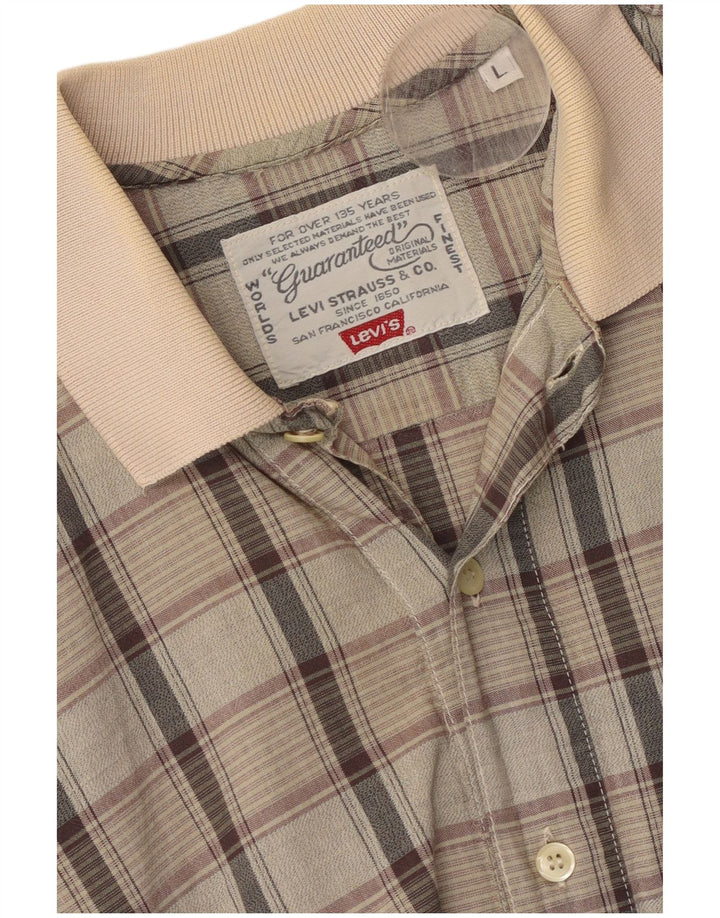 Levi's Chemise Pull à Manches Courtes Homme Multicolore Carreaux