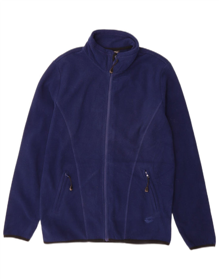 Lotto Veste polaire pour femme UK 10 Small Bleu marine Polyester