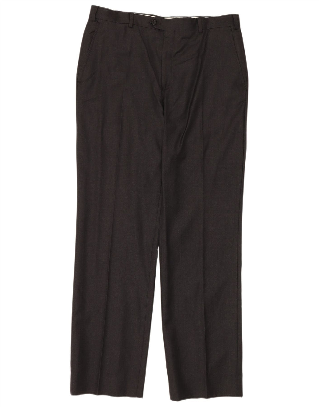 AQUASCUTUM Costume 2 pièces 2 boutons pour homme UK 40 Large W34 L32 Laine Grise