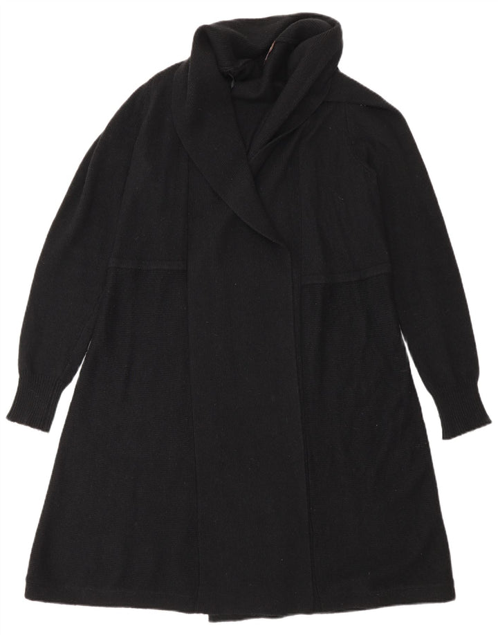 Phase Eight Cardigan ouvert long pour femme UK 12 Noir moyen