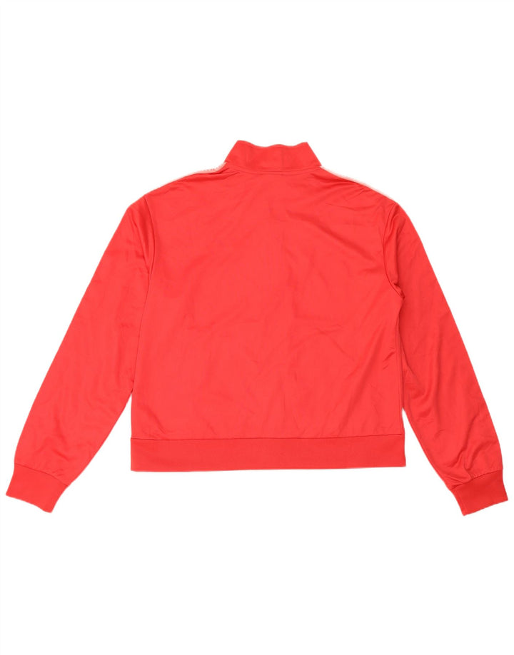 Diadora Veste de survêtement graphique pour femme UK 18 XL Rouge Polyester