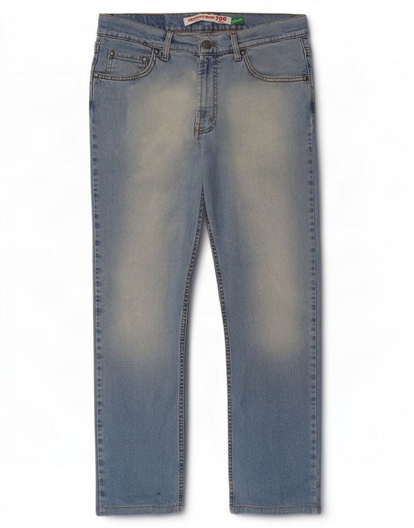 Carrera Jean droit 700 coupe droite pour homme IT 50 Large W34 L30 Bleu