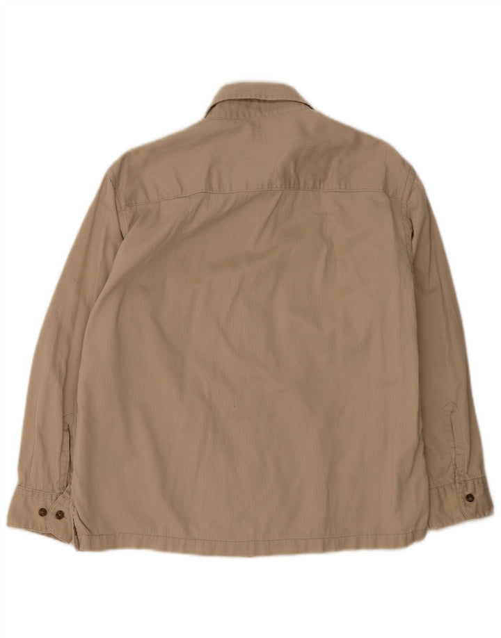 Wrangler Chemise Garçon 14-15 ans Grandes Rayures Beige
