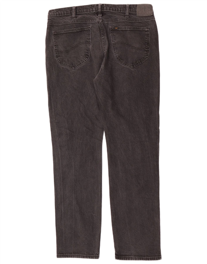 Lee Jean Droit West Homme W36 L34 Coton Noir