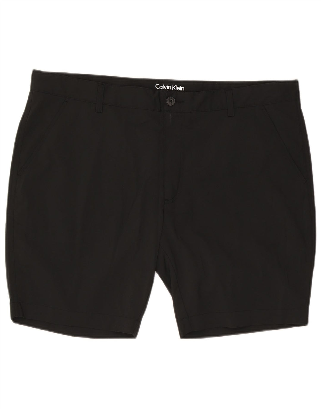 Calvin Klein Short Chino Homme W40 XL Noir Polyester