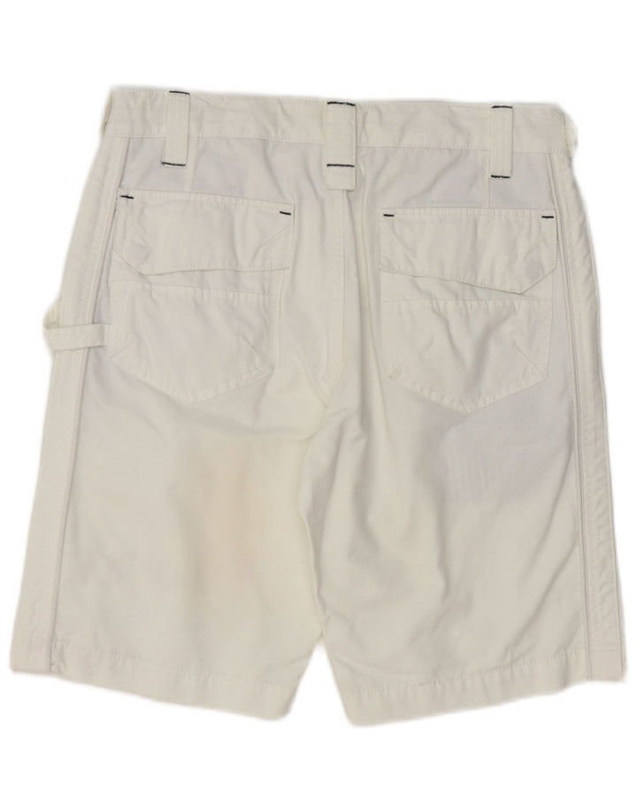 ELLESSE Short Chino Homme IT 48 Medium W32 Blanc Coton