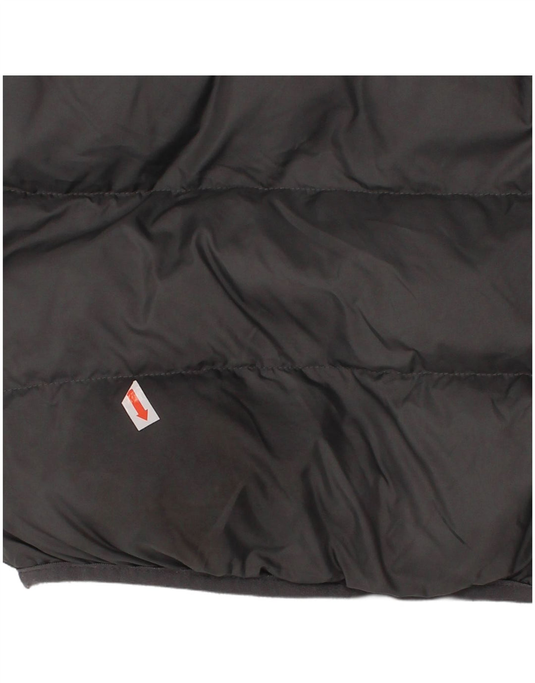 ADIDAS Boys Padded Jacket 6-7 Years Grey Polyester