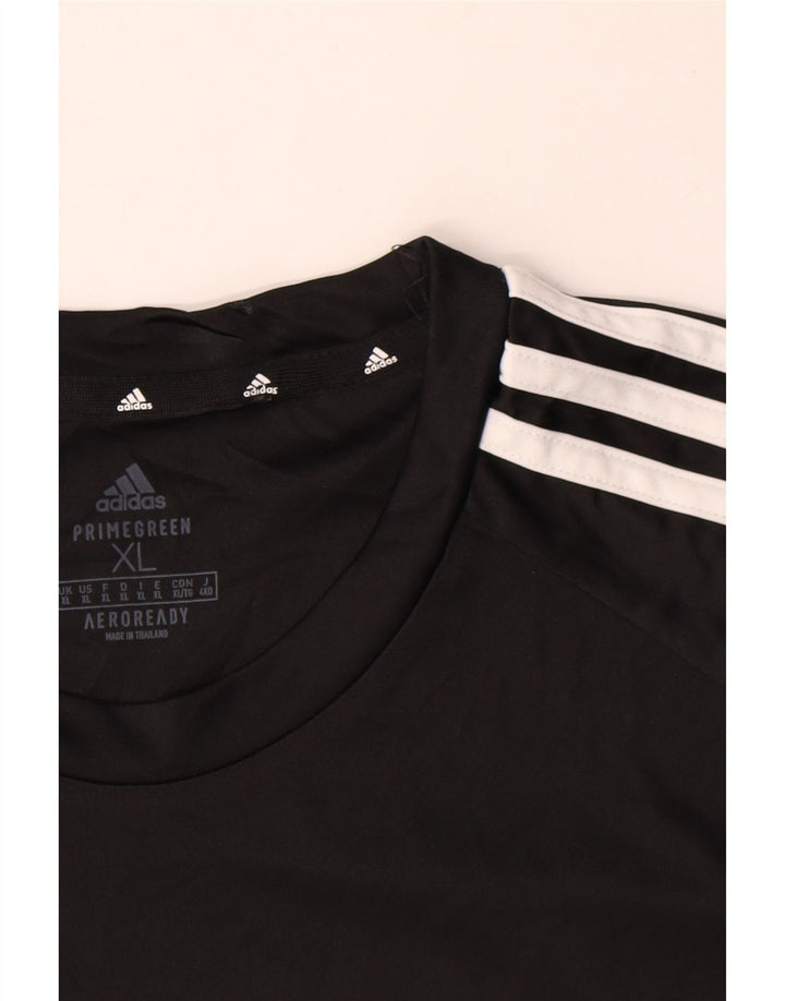 Adidas Hommes Aeroready T-Shirt Top XL Noir Polyester