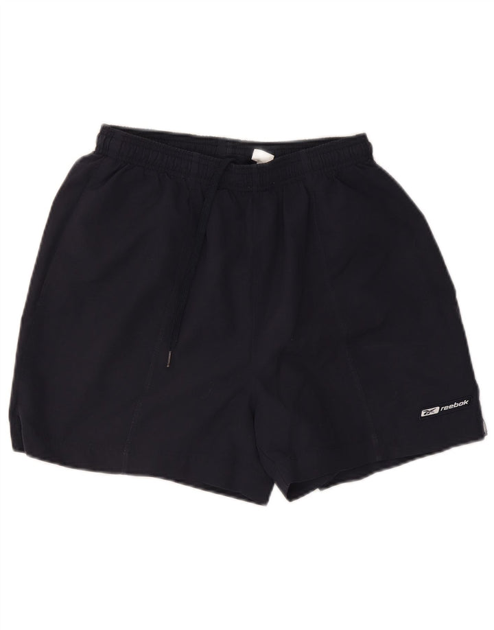 Reebok Short de Bain Homme Bleu Marine Moyen Polyester