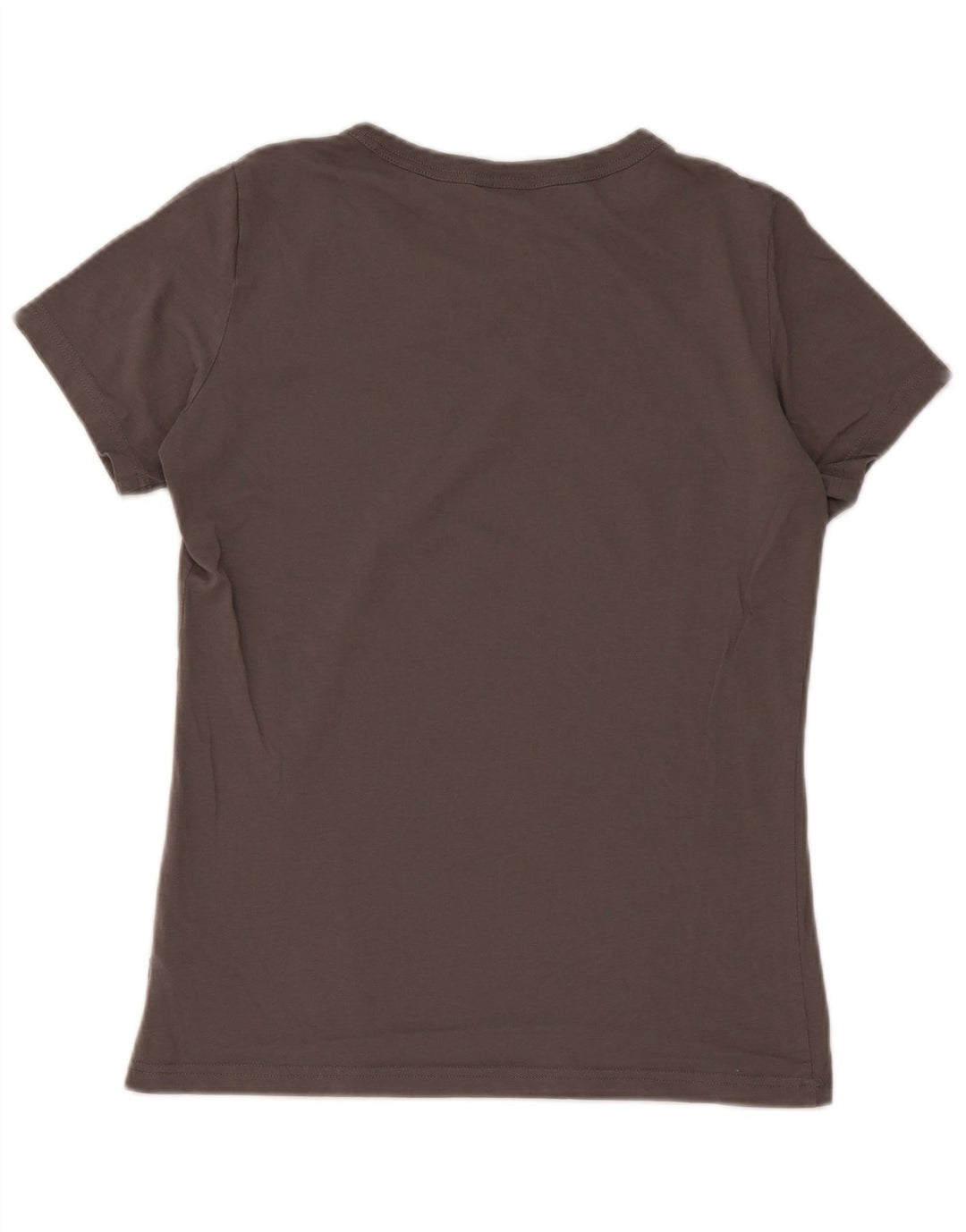G-Star T-shirt graphique pour femme UK 12 Gris moyen Coton
