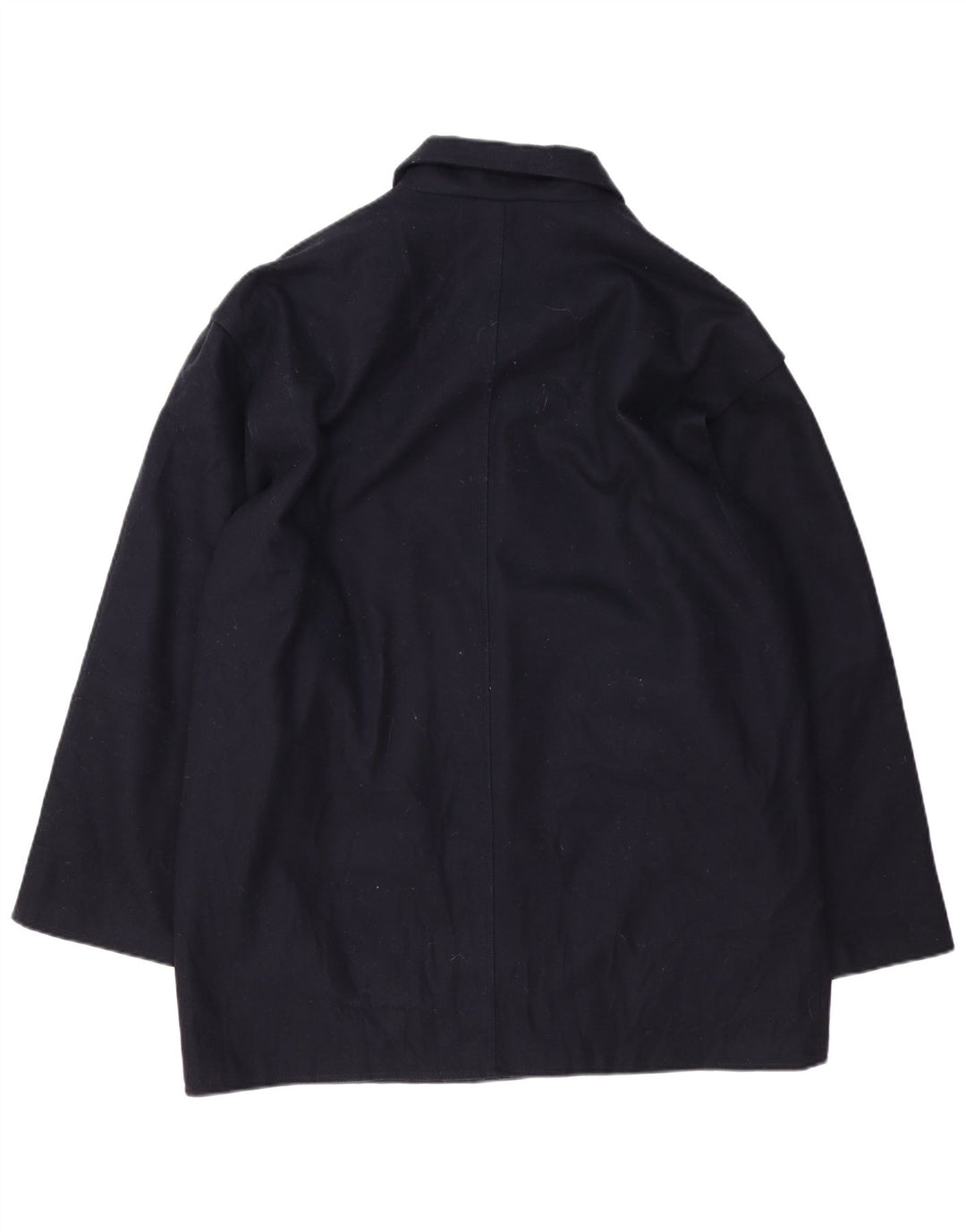 Navigare Manteau Homme UK 42 XL Bleu Marine Laine