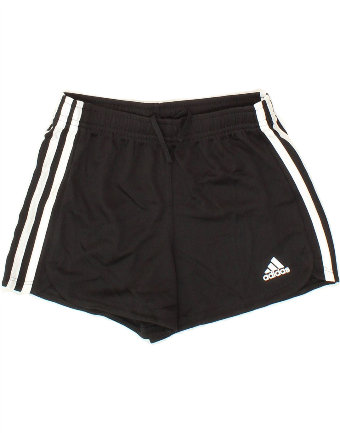 ADIDAS Boys Sport Shorts 7-8 Years Small Black Polyester Vintage Adidas and Second-Hand Adidas from Messina Hembry 