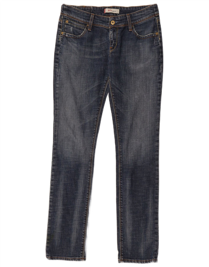 Levi's Jean Slim 571 Homme Bleu W31 L34 Coton