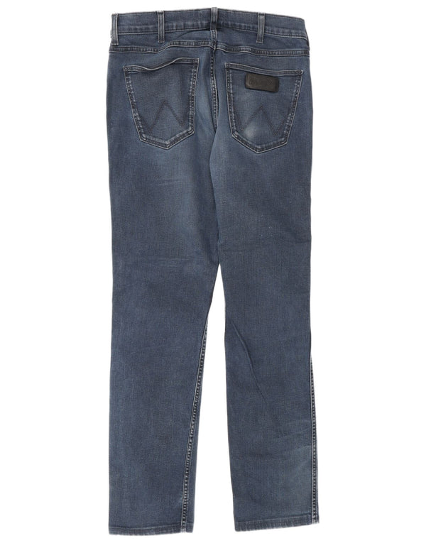 Wrangler Mens Straight Jeans W32 L30 Blue
