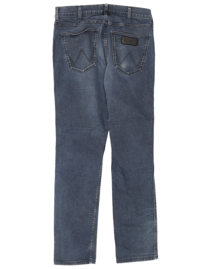 Jeans droits Wrangler pour hommes W32 L30 Bleu