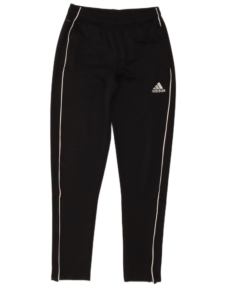 Adidas Pantalon de Survêtement Climalite Garçon 13-14 Ans Noir Polyester