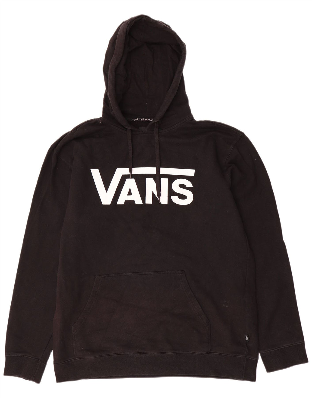 VANS Pull à capuche graphique pour homme XL en coton noir