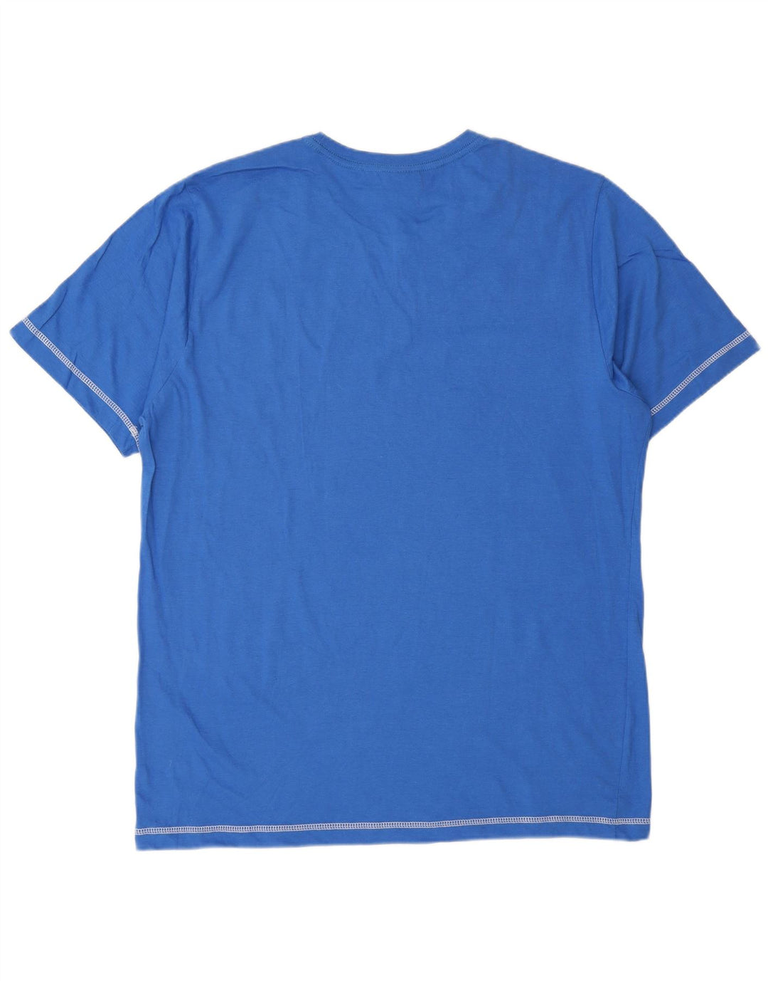 Oncle Sam T-Shirt Graphique Homme Top XL Bleu Coton