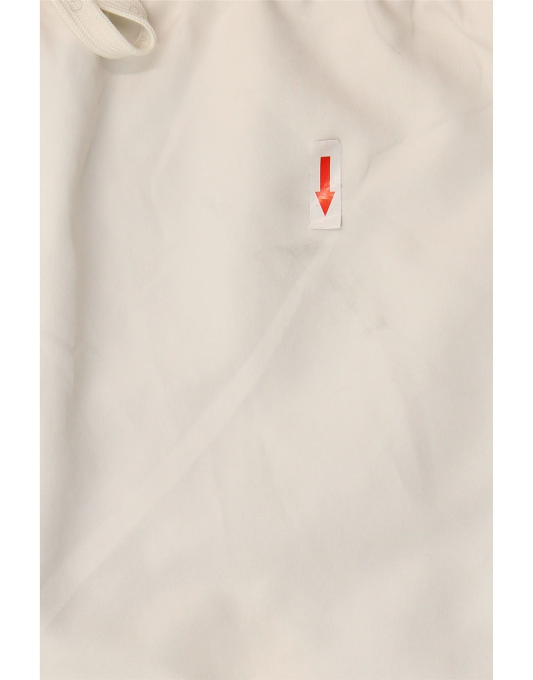 Calvin Klein Short de bain graphique pour hommes, grand, blanc, polyester