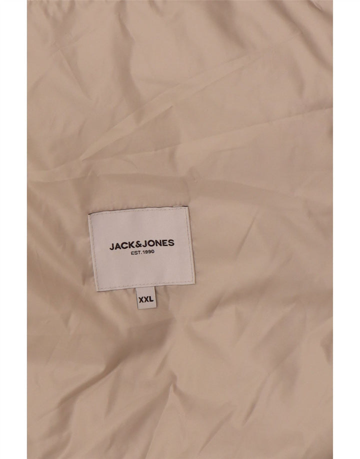 Jack & Jones Veste matelassée homme UK 44 2XL Beige Polyester
