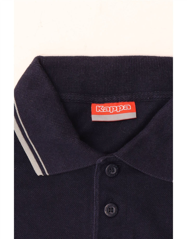 Kappa Polo Homme Bleu Marine Moyen