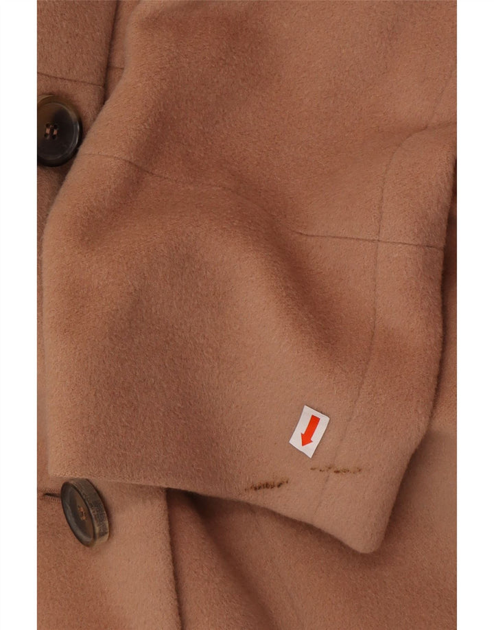 RENE LEZARD Manteau Femme EU 38 Laine Beige Moyen
